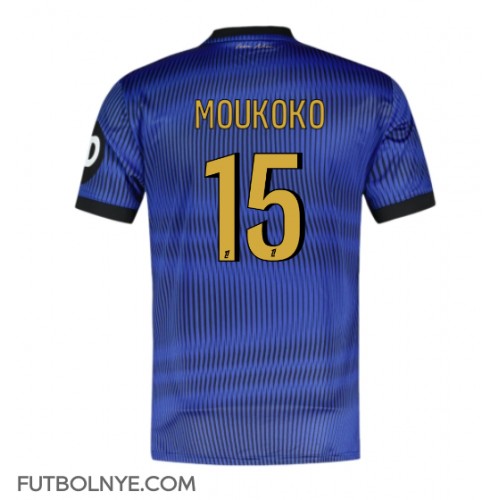Camiseta OGC Nice Youssoufa Moukoko #15 Tercera Equipación 2024-25 manga corta